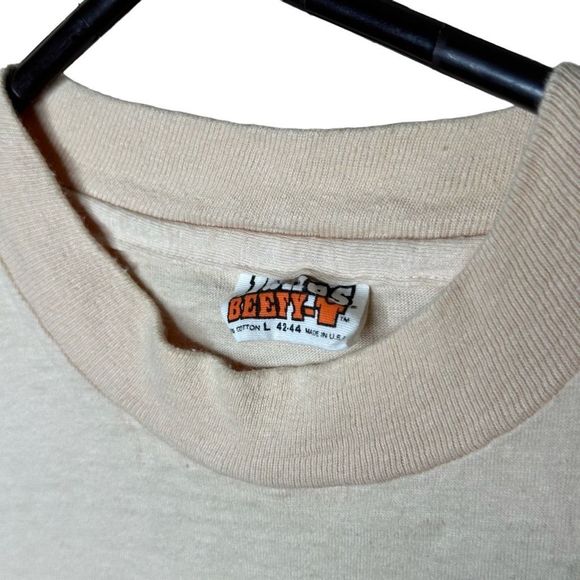 Vintage 70s United Airlines Single Stitch T Shirt Large - Picture 5 of 5